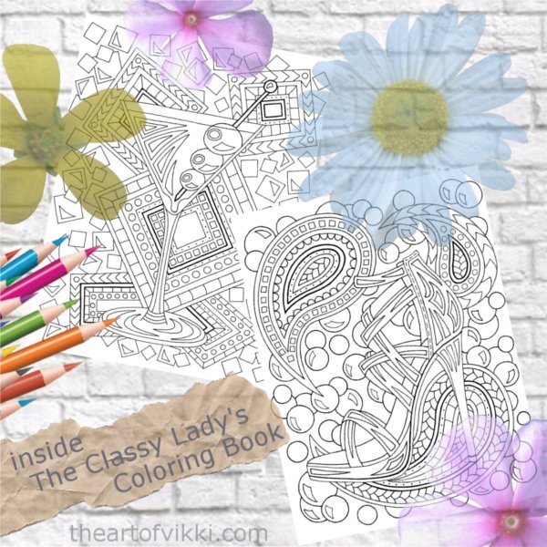 Coloring For Adults: Color The Finer Things In Life