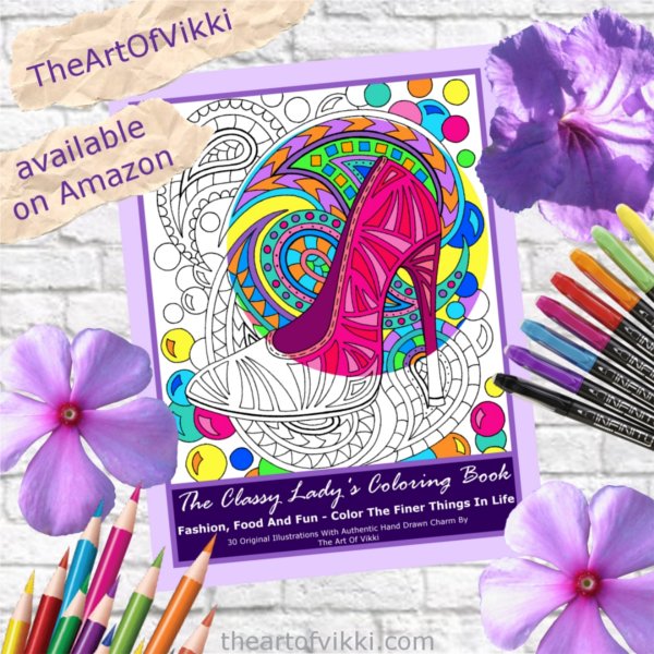 Coloring For Adults: The Classy Lady's Coloring Book