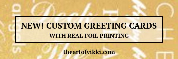 Real Foil Greeting Cards