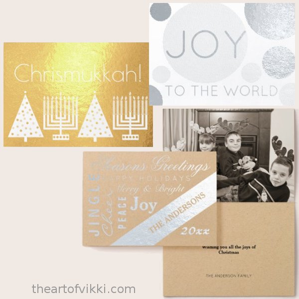 Real Foil Greeting Cards
