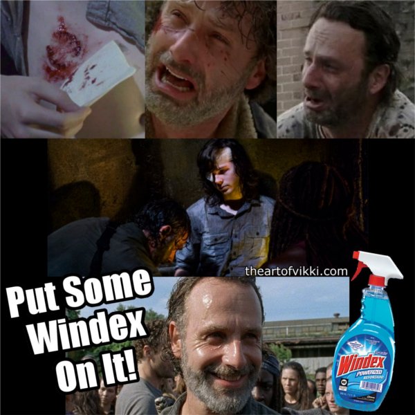 The Walking Dead Put Some Windex On It