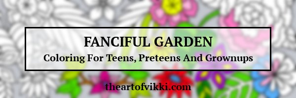 Fanciful Garden Coloring Book